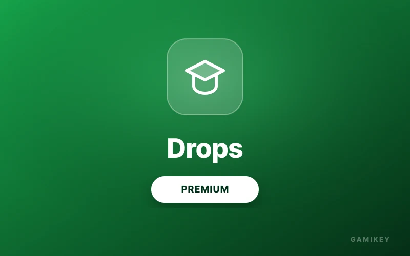 Drops Premium — Fast-Paced Visual Vocabulary & Script Games in 50+ Languages