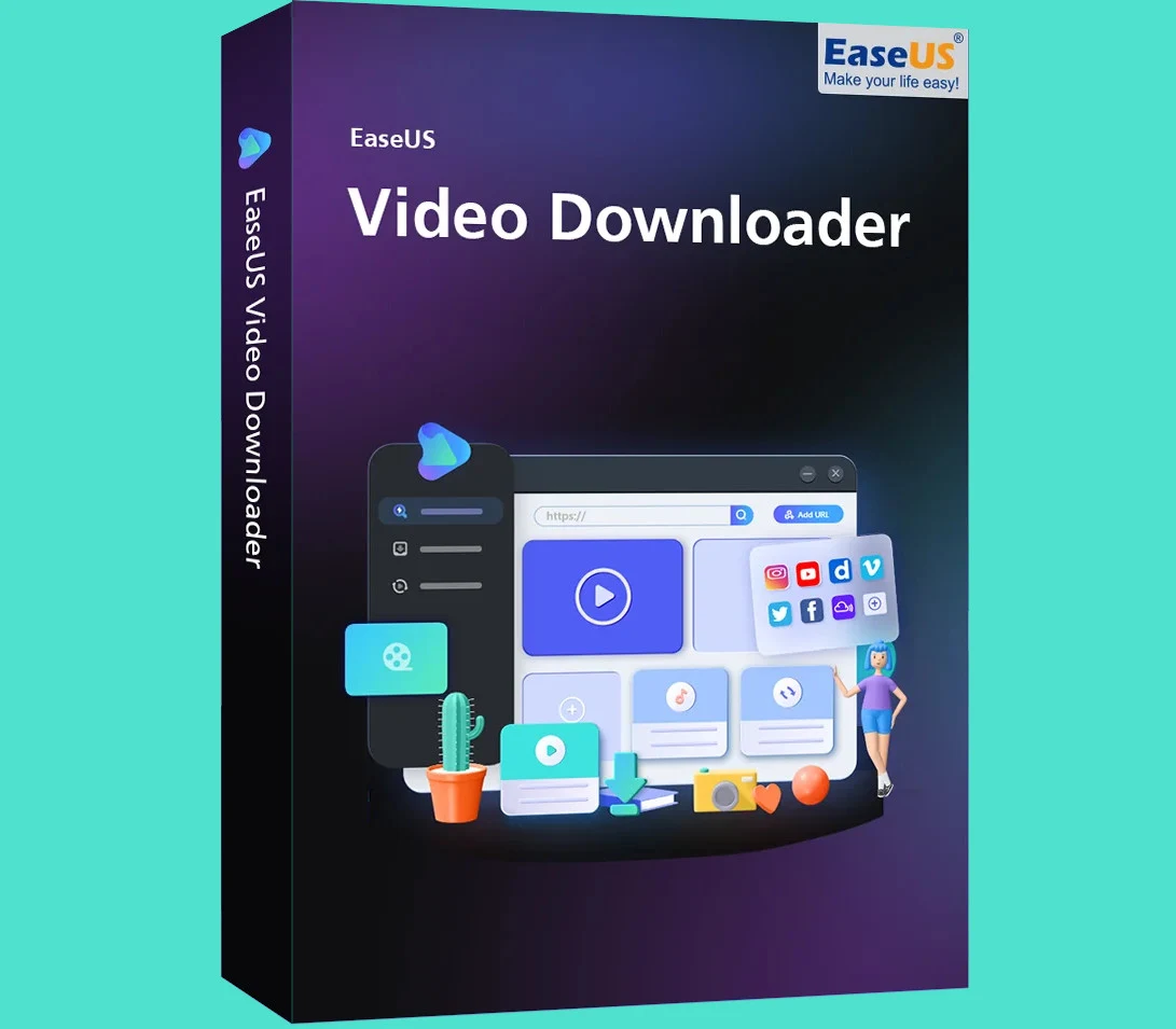 EaseUS Video Downloader for Mac (3 Devices) Activation Key