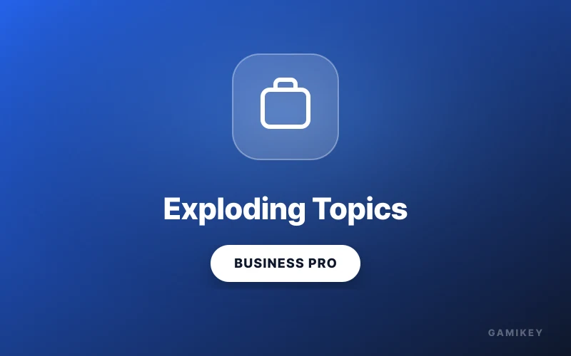 Exploding Topics Entrepreneur / Pro — Spot Rapidly Growing Trends Before They Take Off