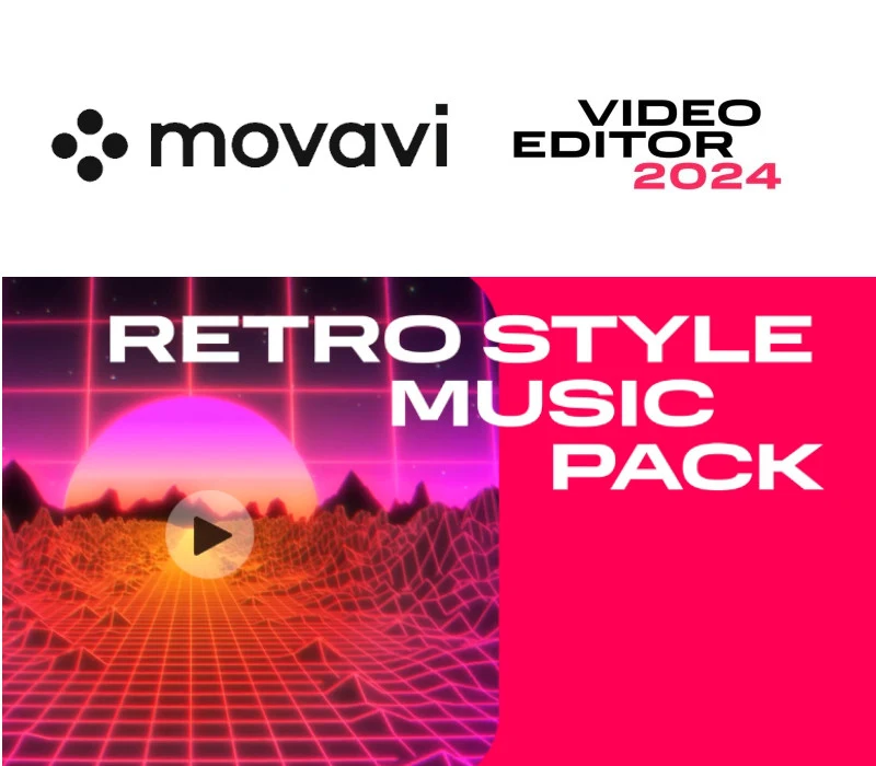 Movavi Video Editor 2024 — Retro Style Music DLC (Steam DLC Key)