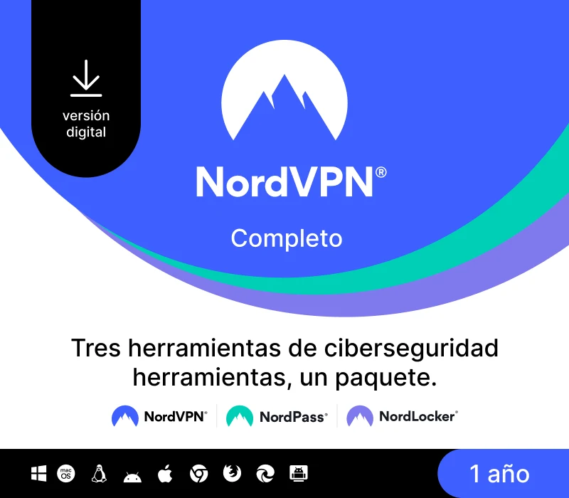 NordVPN Complete ES (1 Year / 10 Devices) Activation Key