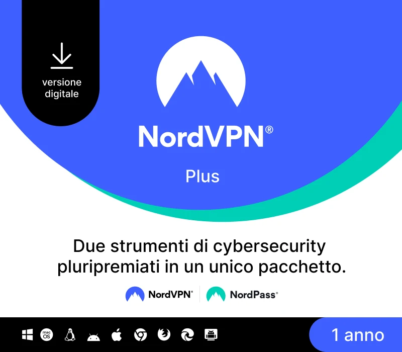 NordVPN Plus IT (1 Year / 10 Devices) Activation Key