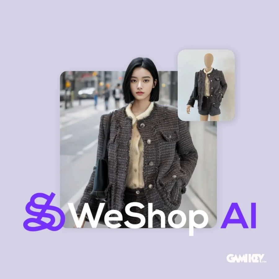 WeShop AI Pro (1-Month Official Upgrade) — Virtual Fashion Model Try-On & E-Commerce Product Studio