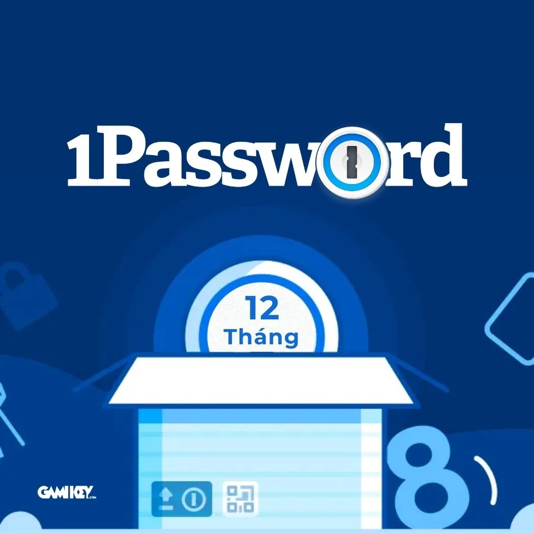 1Password Families (12 Months) — Official Encrypted Password Manager Family Slot